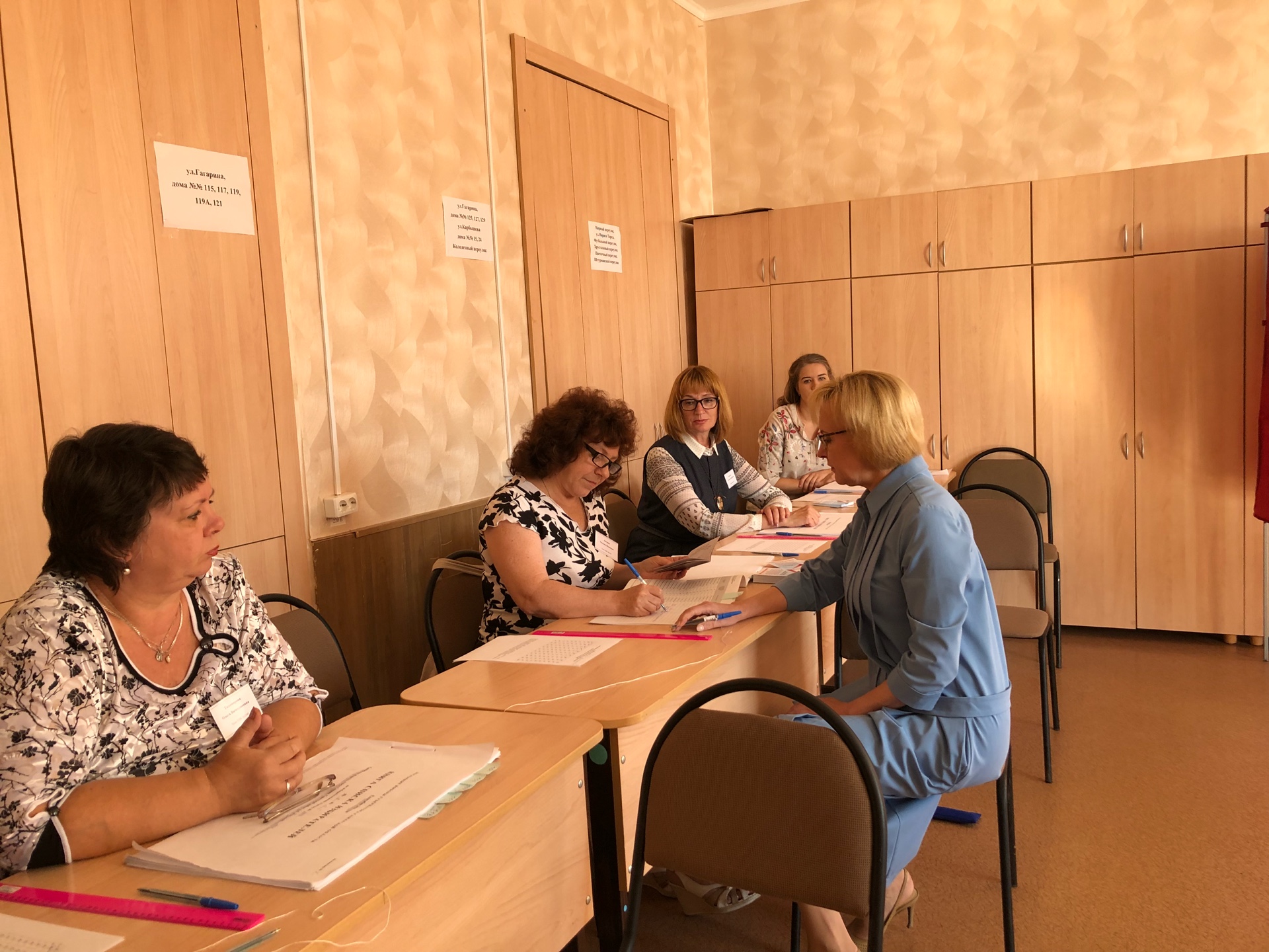 Глава Самары Елена Лапушкина проголосовала на выборах губернатора Самарской области