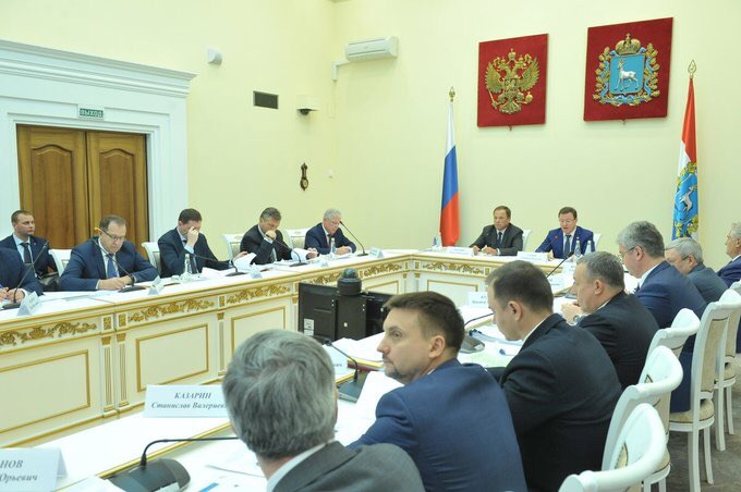 Игорь Комаров провел совещание по вопросам развития Самарской области