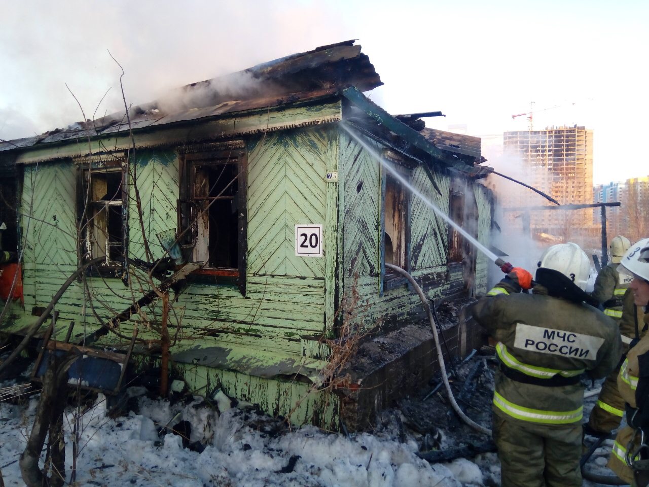В Самаре на пожаре погибли три человека