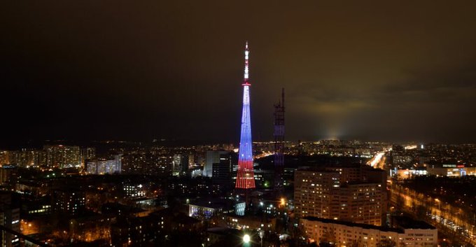 В Самаре ракета «Союз» и башня телецентра станут фиолетовыми