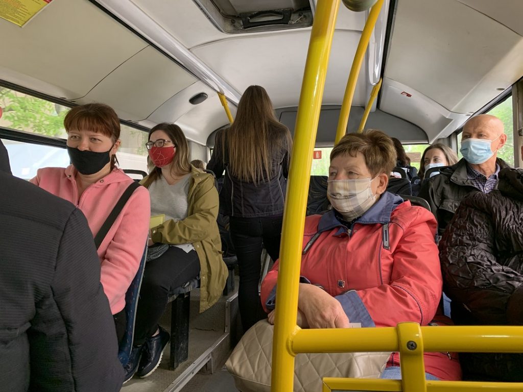 Мэрия напоминает: маски в общественном транспорте обязательны