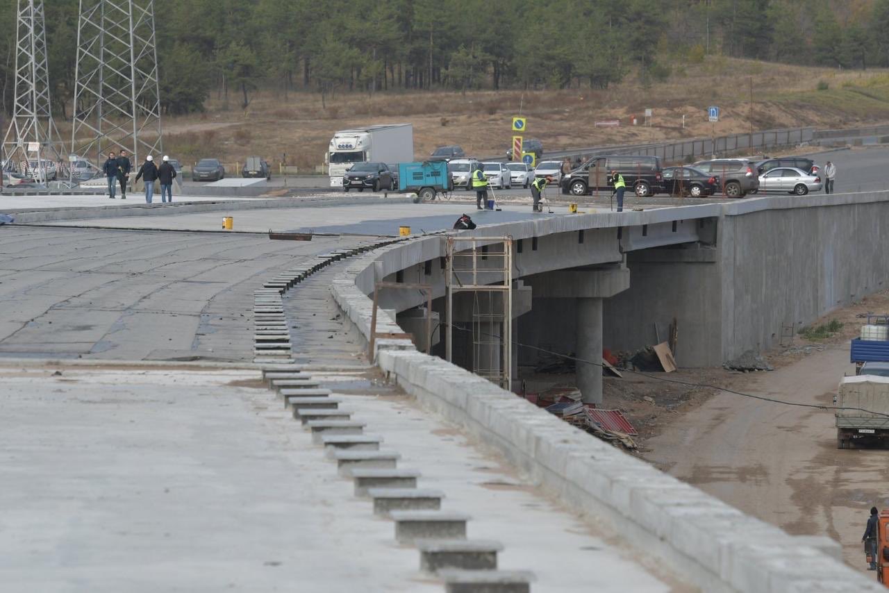 Развязку на трассе М-5 в Тольятти планируют достроить к началу осени