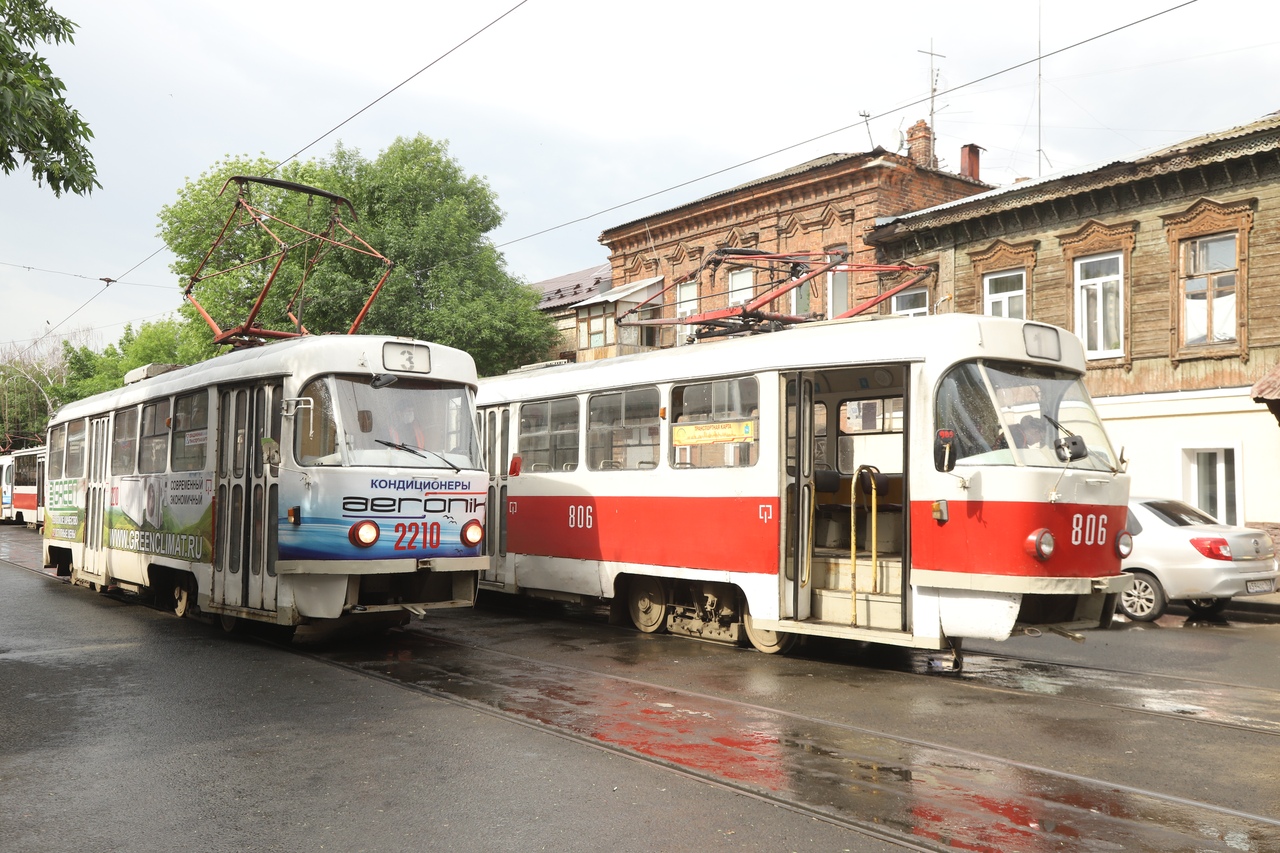 В Самаре открыли узловую станцию для шести трамвайных маршрутов