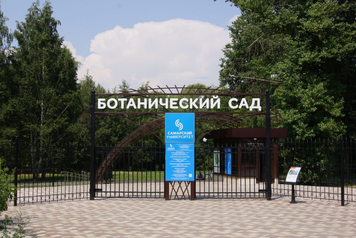 Ботанический сад открывается для посетителей