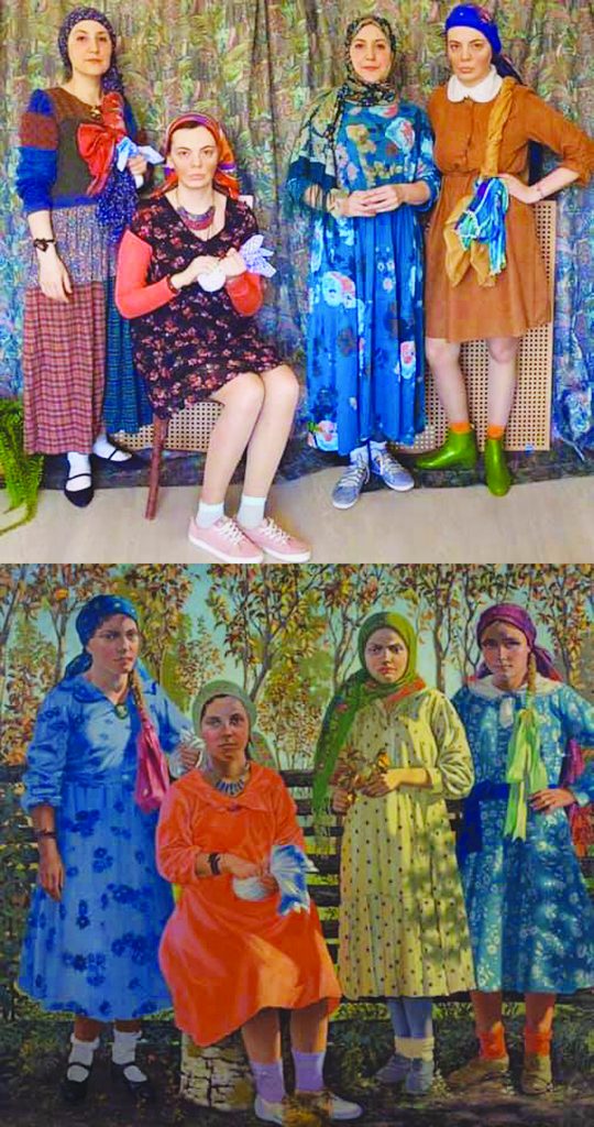 В Самарском художественном музее состоялся конкурс живых картин