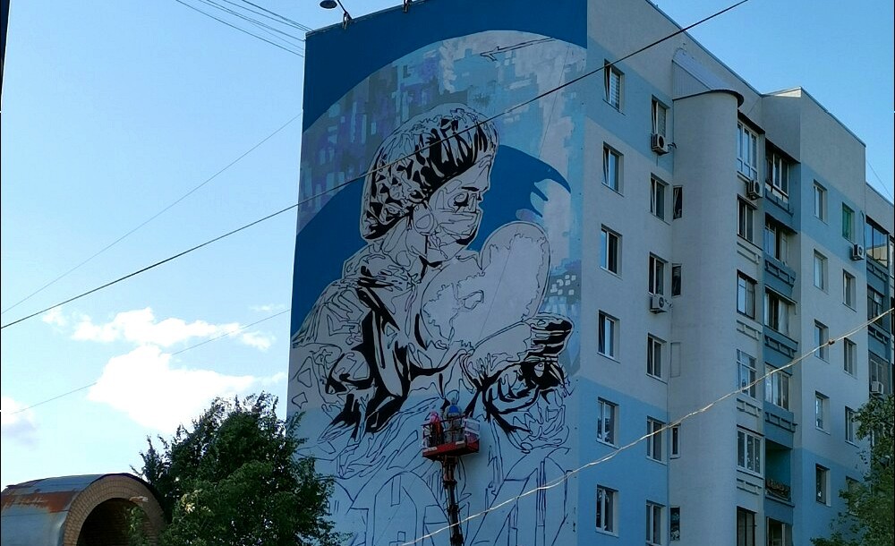 На Ново-Садовой появится граффити в благодарность самарским врачам