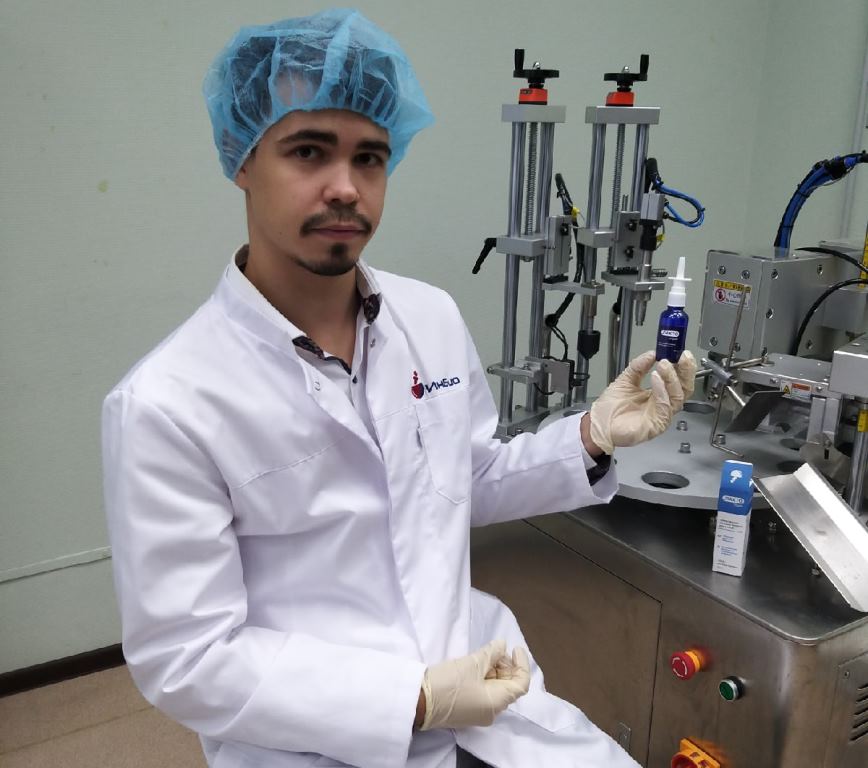 Ученые технопарка "Жигулевская долина" изобрели спрей от коронавируса