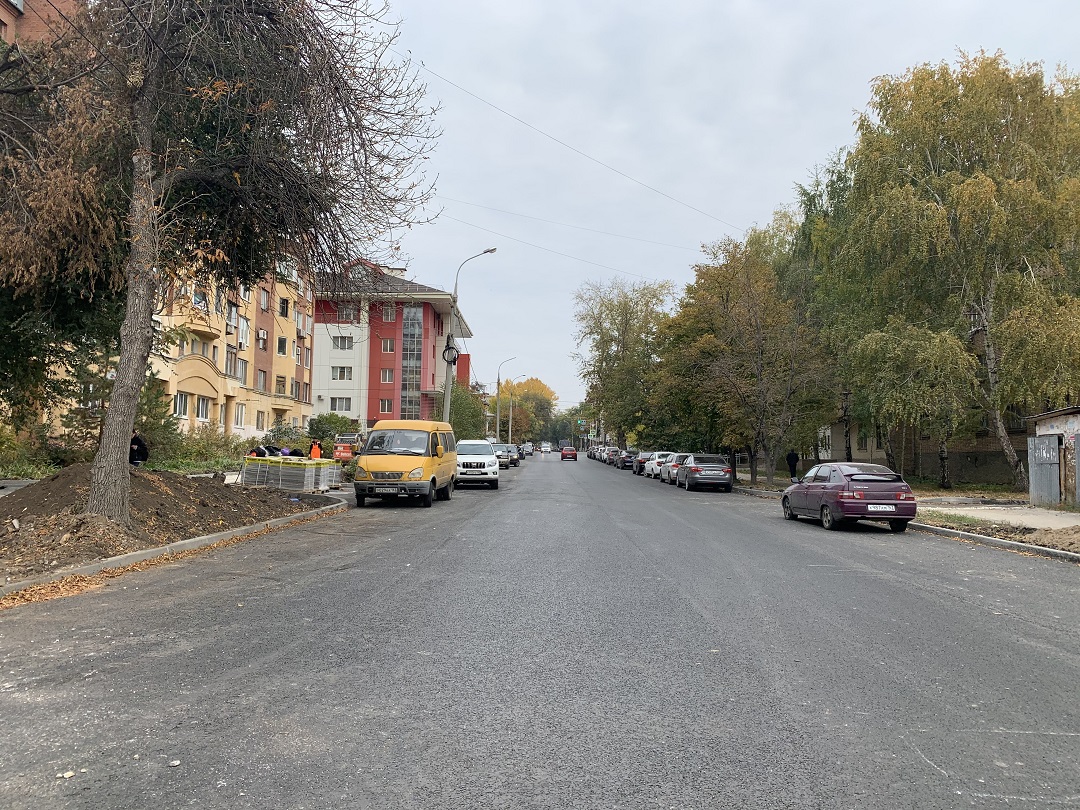 Ремонт улицы Арцыбушевской выполнили на треть