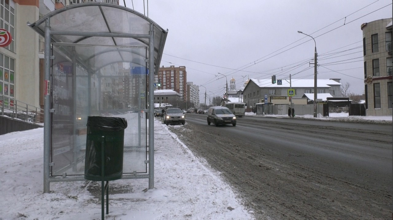 На улице Тухачевского появилась новая остановка общественного транспорта