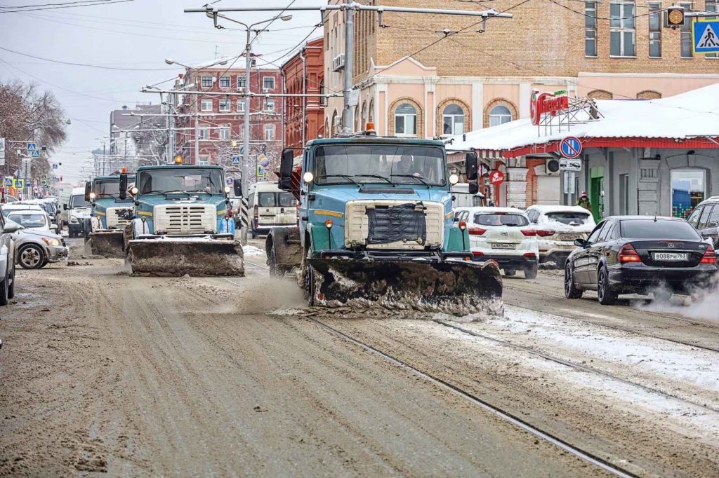 За сутки с улиц города на полигоны вывезли свыше 3200 тонн снега