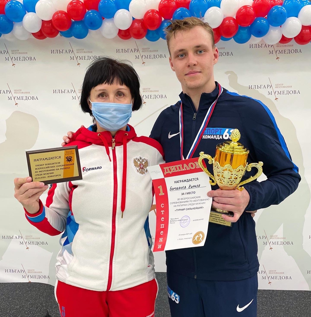 Самарский рапирист взял «золото» на Всероссийском турнире