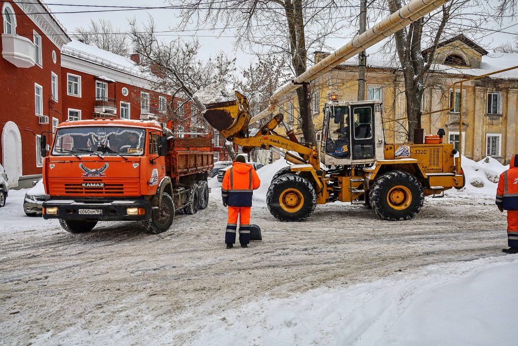 С начала зимы с улиц Самары вывезли более полумиллиона тонн снега