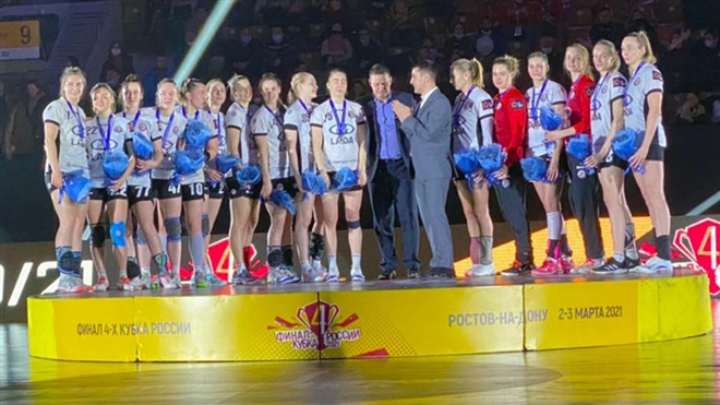 Команда из Тольятти взяла «‎серебро»‎ на Кубке России по гандболу