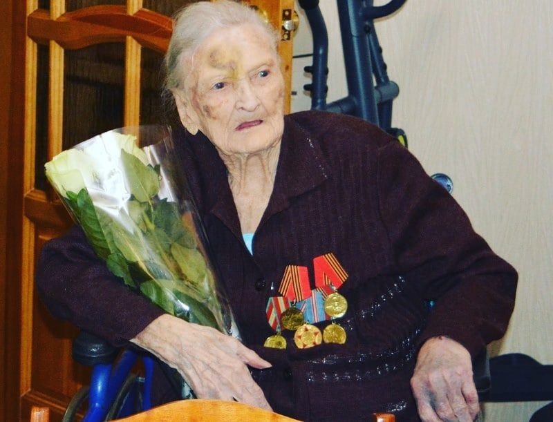 Ветеран-фронтовик из Самары отпраздновала 102-й день рождения
