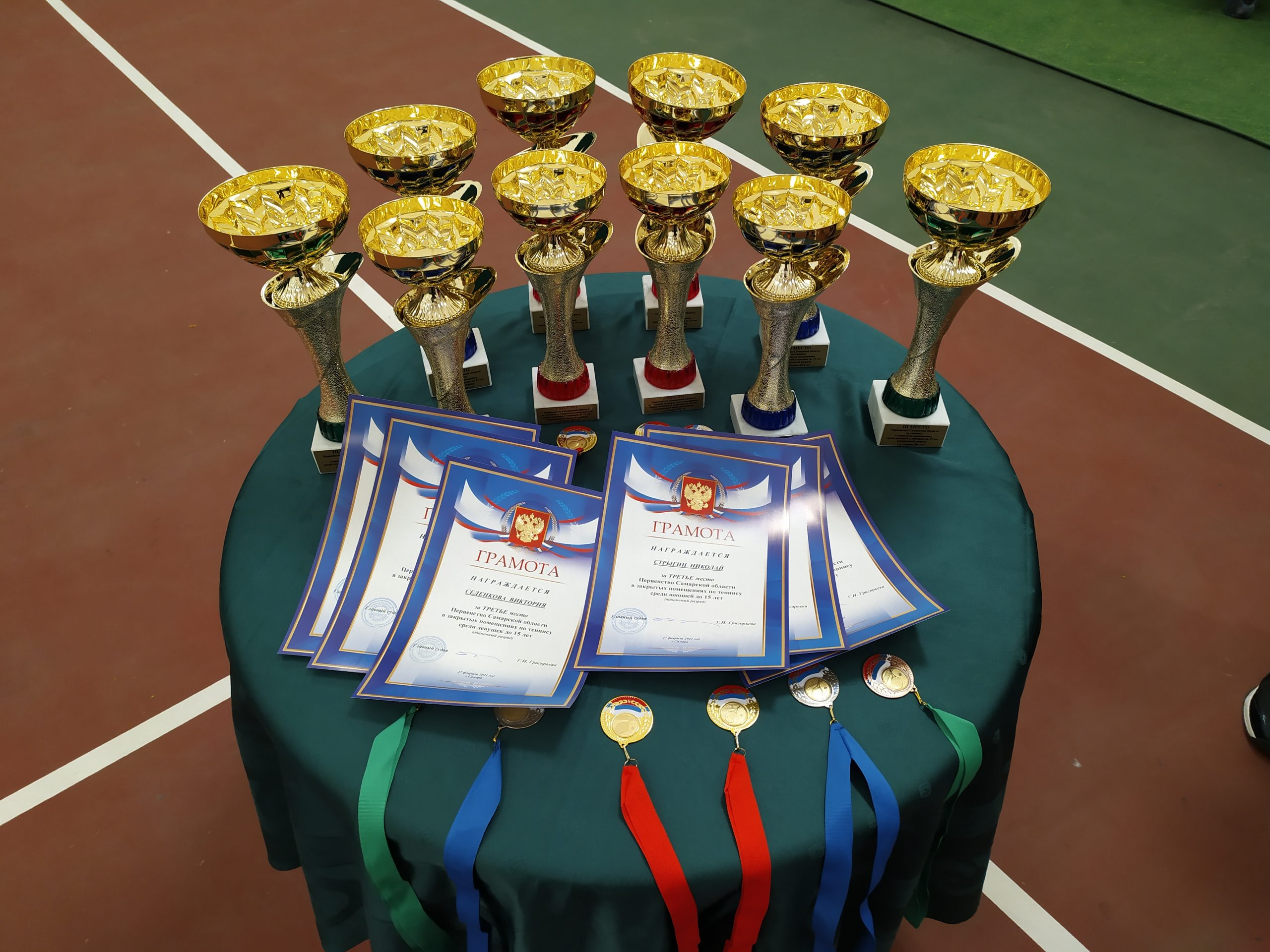 В Самаре завершился турнир по теннису