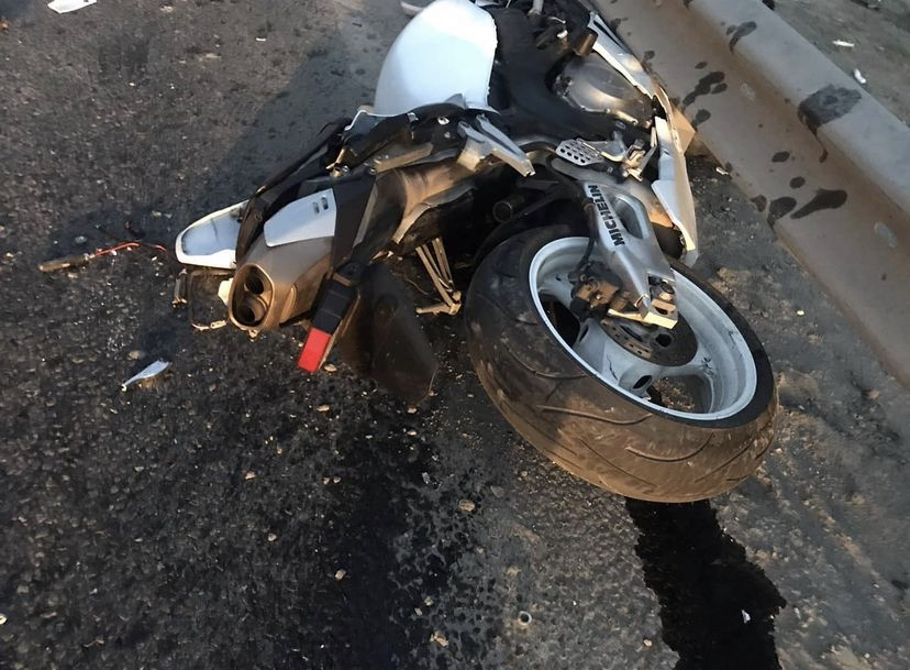 На Красноглинском шоссе в Самаре в ДТП пострадал мотоциклист