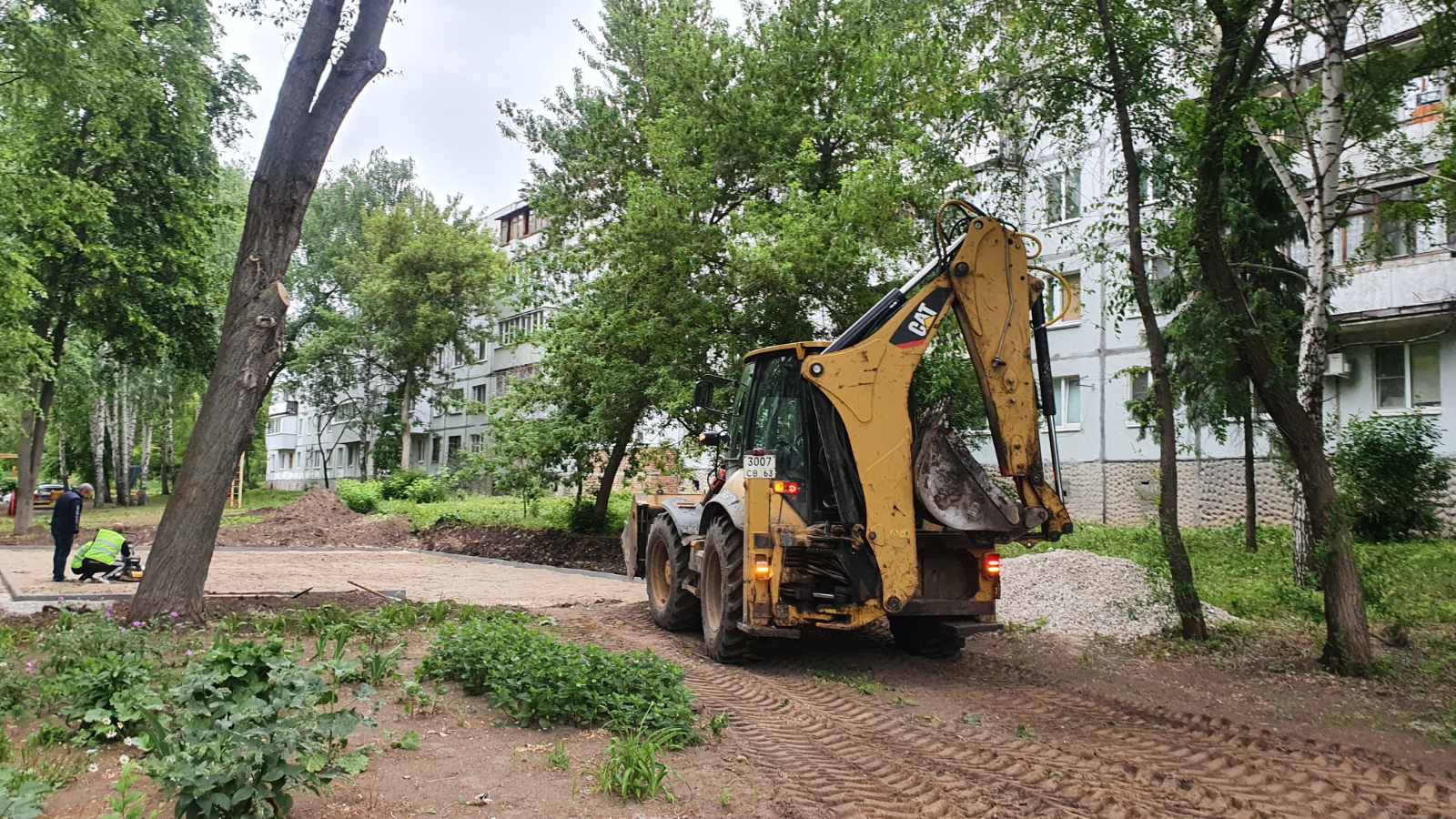 В Красноглинском районе Самары приведут в порядок пять дворов