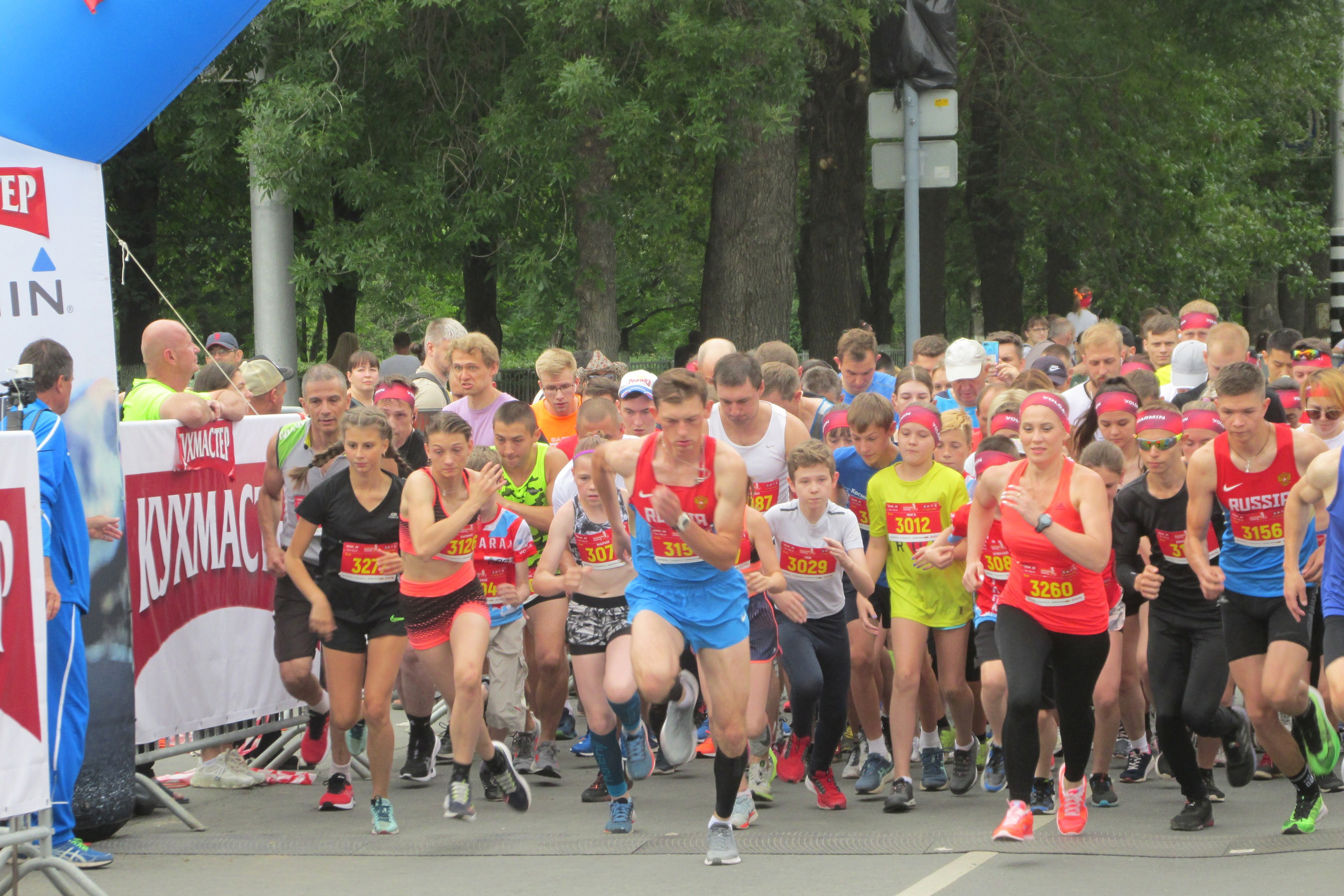 Около 2 тысяч человек приняли участие в легкоатлетическом фестивале «Королева спорта»