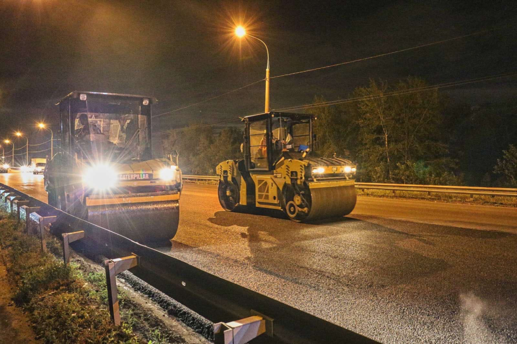 В Самаре завершается ремонт Южного шоссе