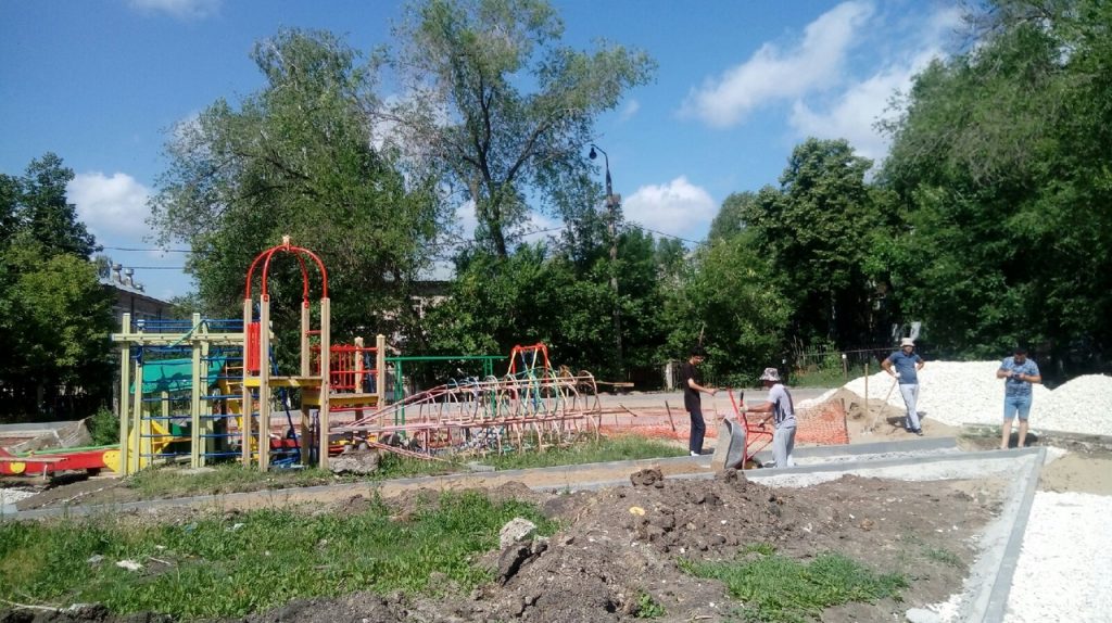 В Самаре продолжается ремонт дворов по национальному проекту «Жилье и городская среда»