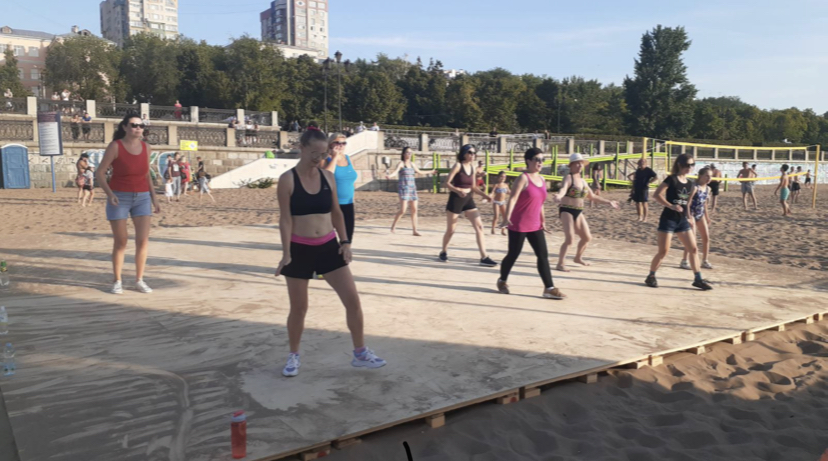 Самарцев приглашают на физкультурно-спортивную акцию «Приходи на пляж, поиграем!»