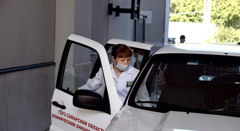 В отделение паллиативной помощи Самарского онкодиспансера поступили новые автомобили