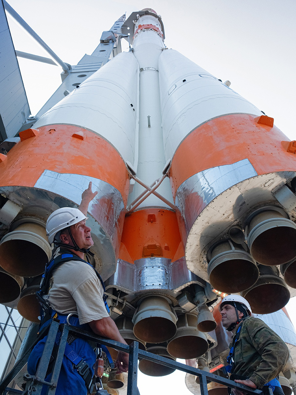 В Самаре специалисты оценили состояние монумента ракеты-носителя «Союз»