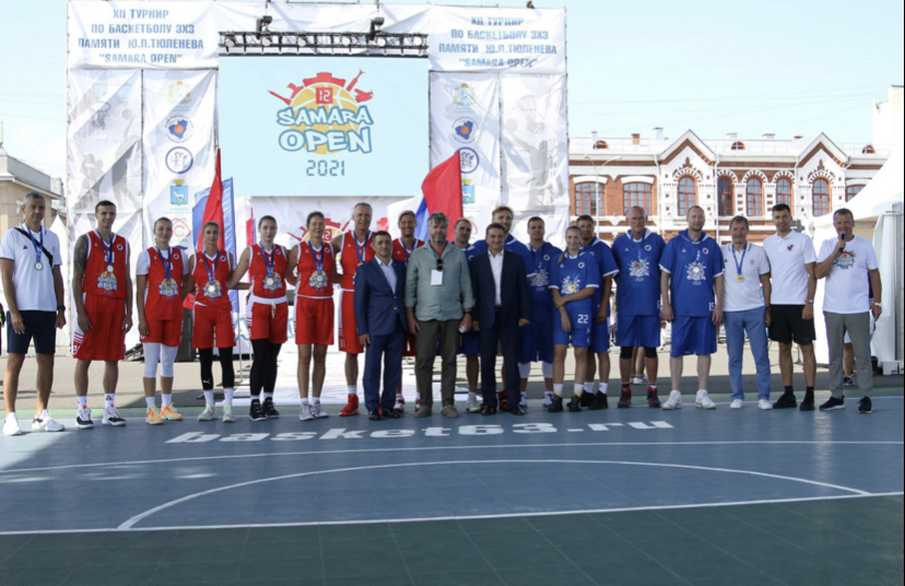 В Самаре прошел турнир по уличному баскетболу Samara Open-2021