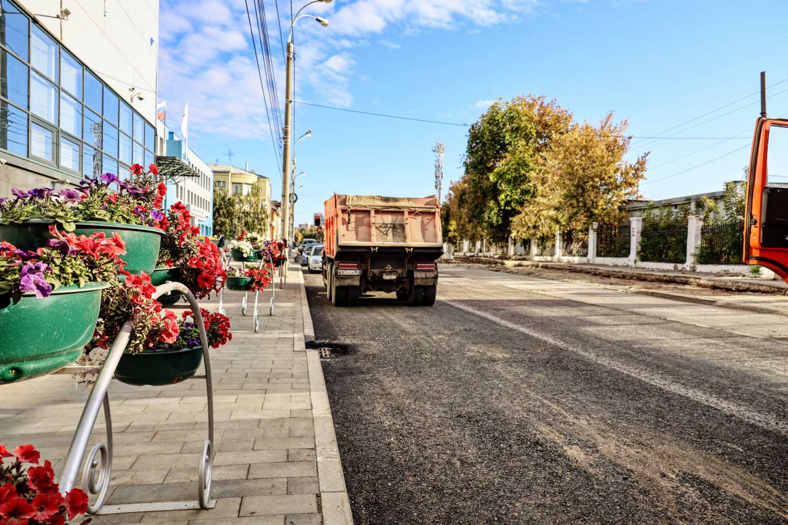 Ремонт улицы Ленинской в Самаре завершен на 80%