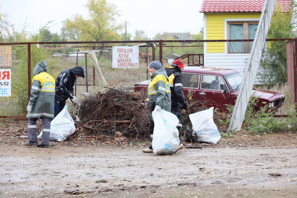 Самарские волонтеры собрали 8 кубометров мусора с острова Поджабный