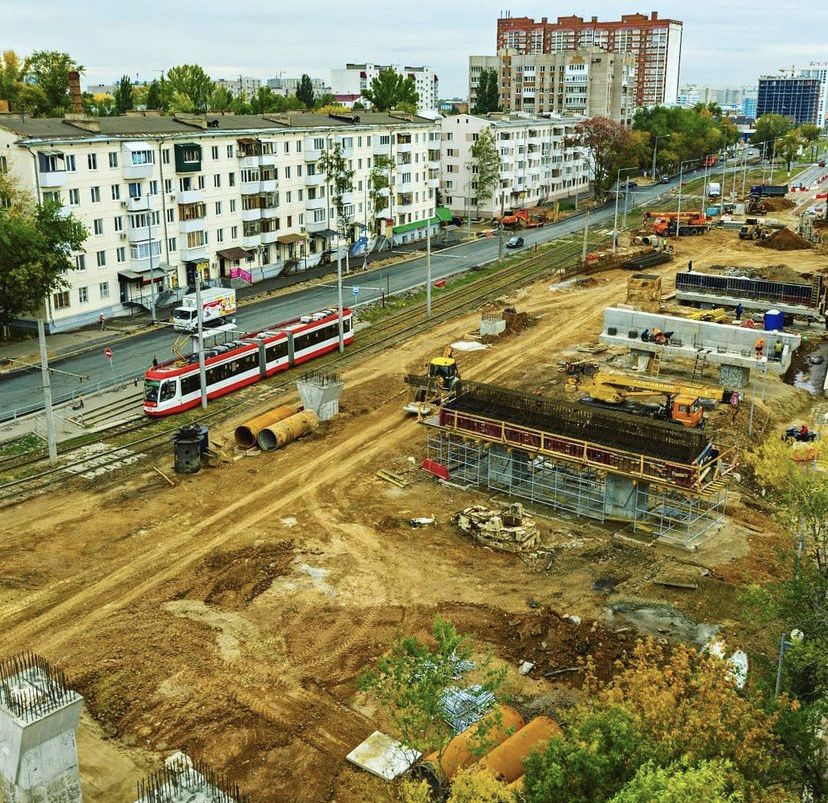 На участке улицы Ново-Садовой в Самаре изменили схему движения. Как поедет транспорт