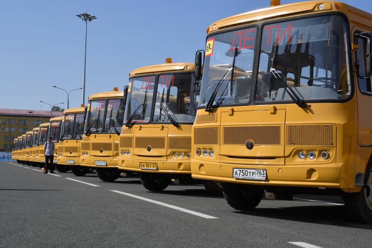 Самарская область до конца года получит 70 новых школьных автобусов