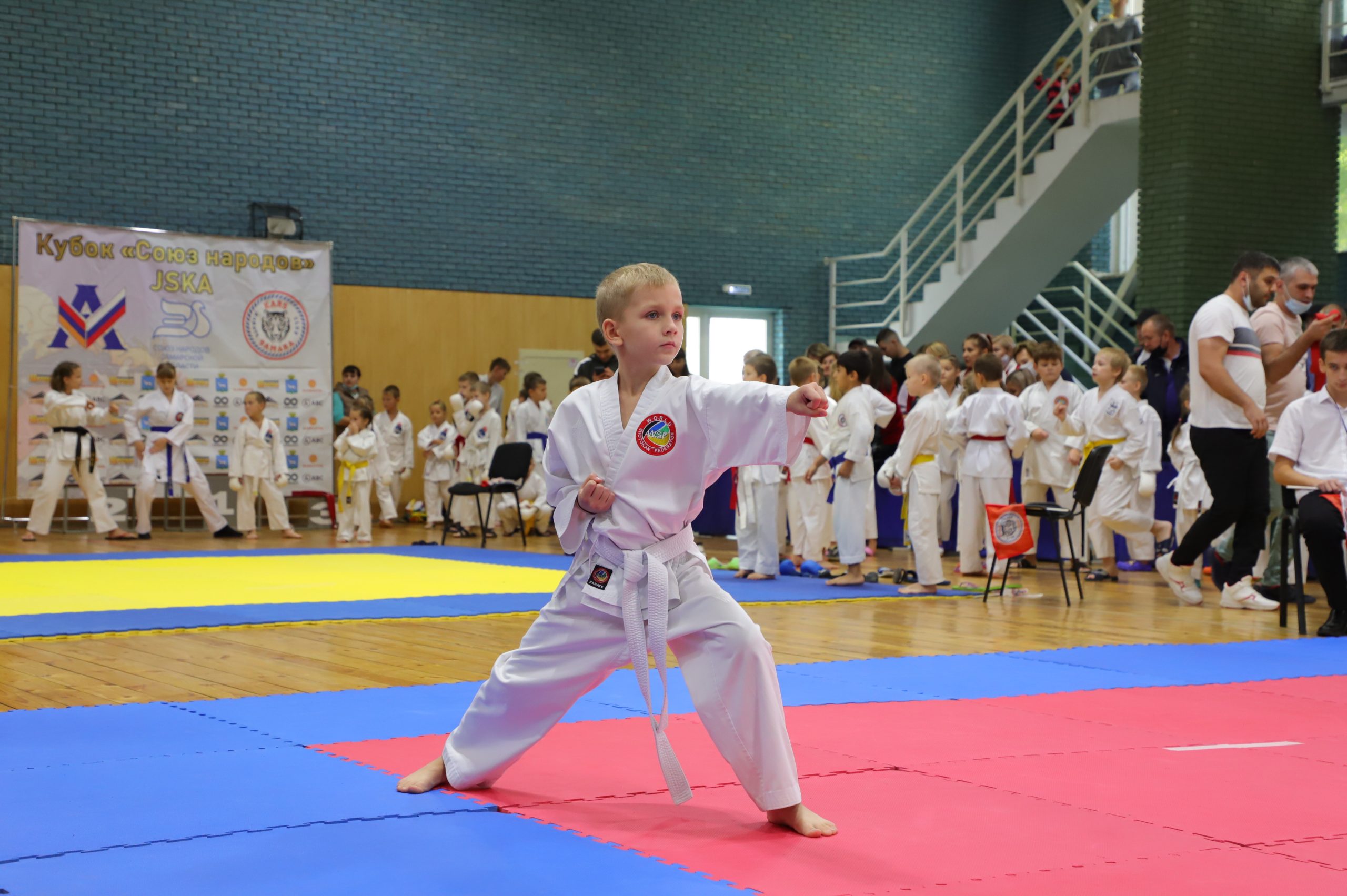 Около 170 детей показали мастерство в сетокан карате на межнациональном турнире