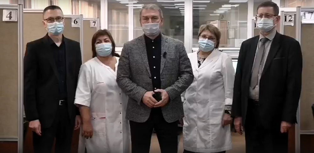 Коллектив Самарской станции «скорой помощи» призвал жителей региона сделать прививку от ковида