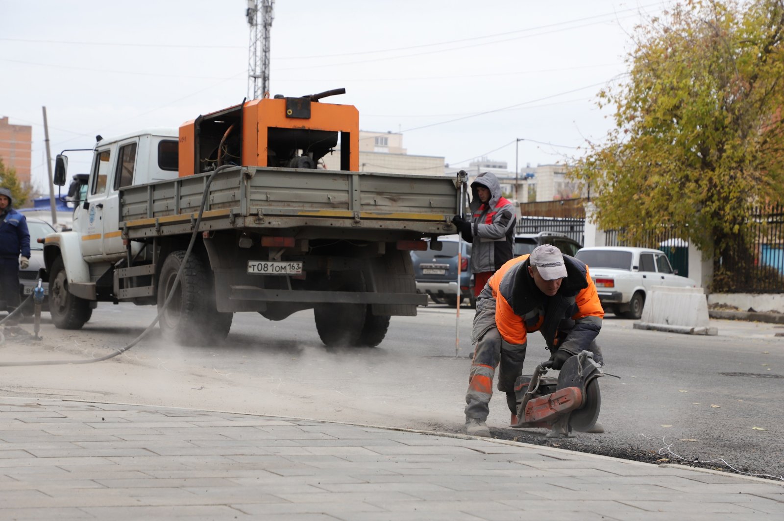 Завершается ремонт улицы Ленинской в Самаре