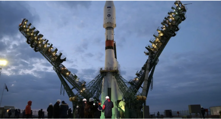 Самарская ракета стартовала с космодрома Байконур