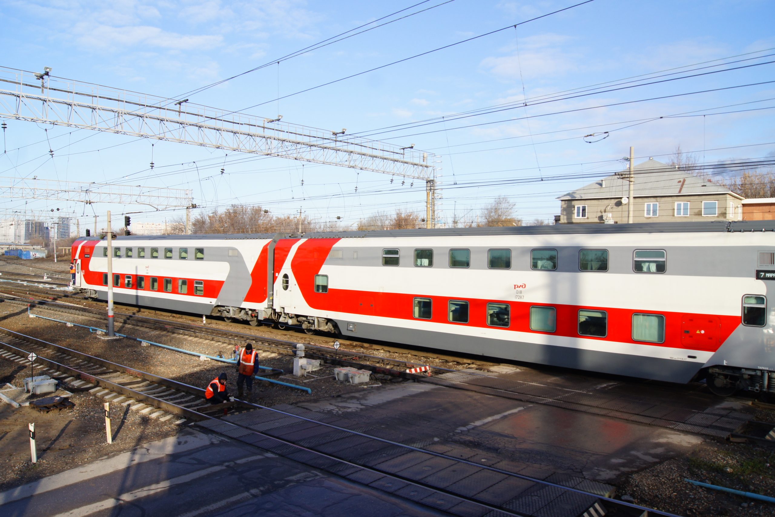 В Самаре представят новые двухэтажные вагоны поездов