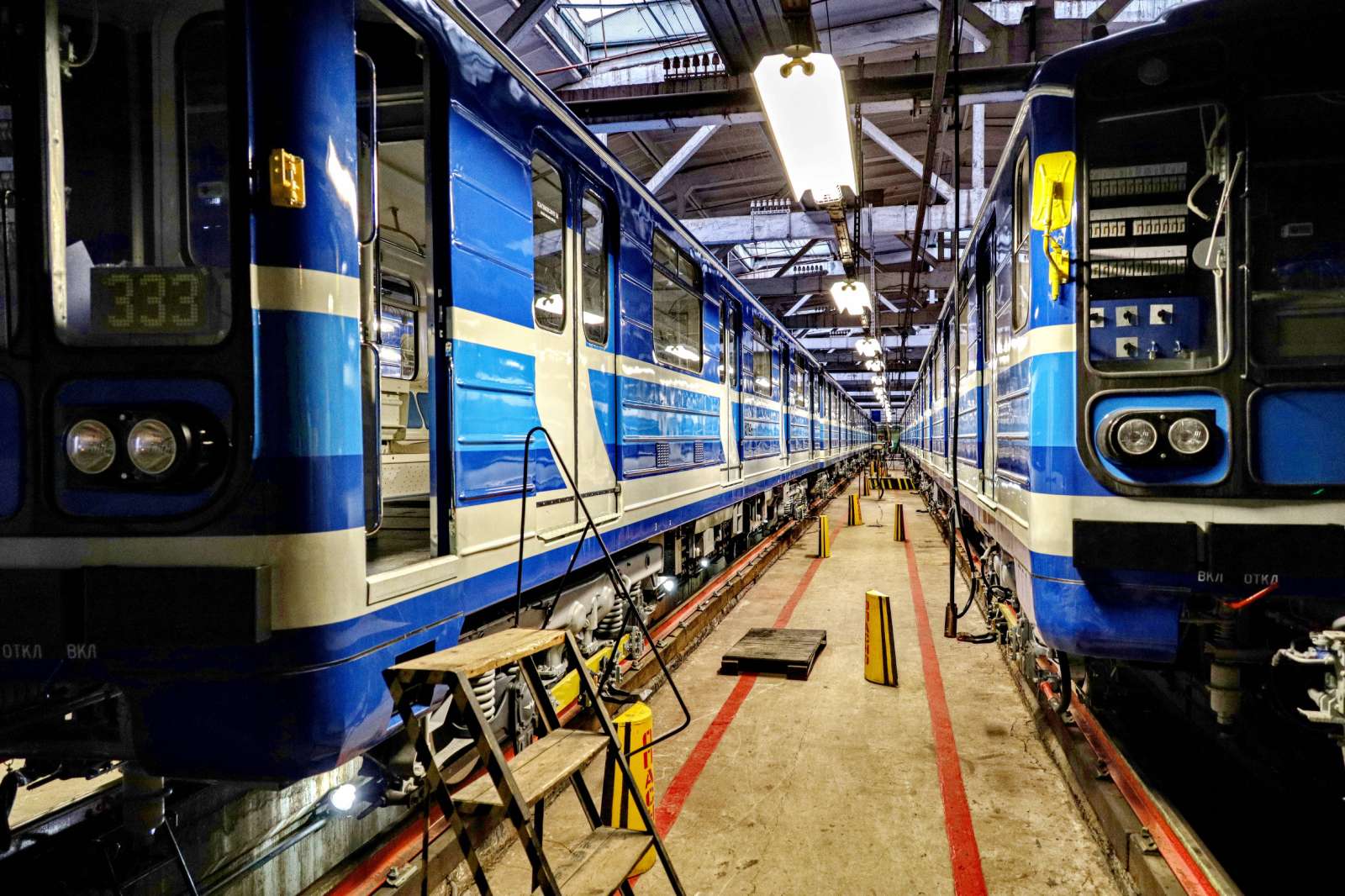 В самарском метро вагоны дезинфицируют при каждом заходе в депо