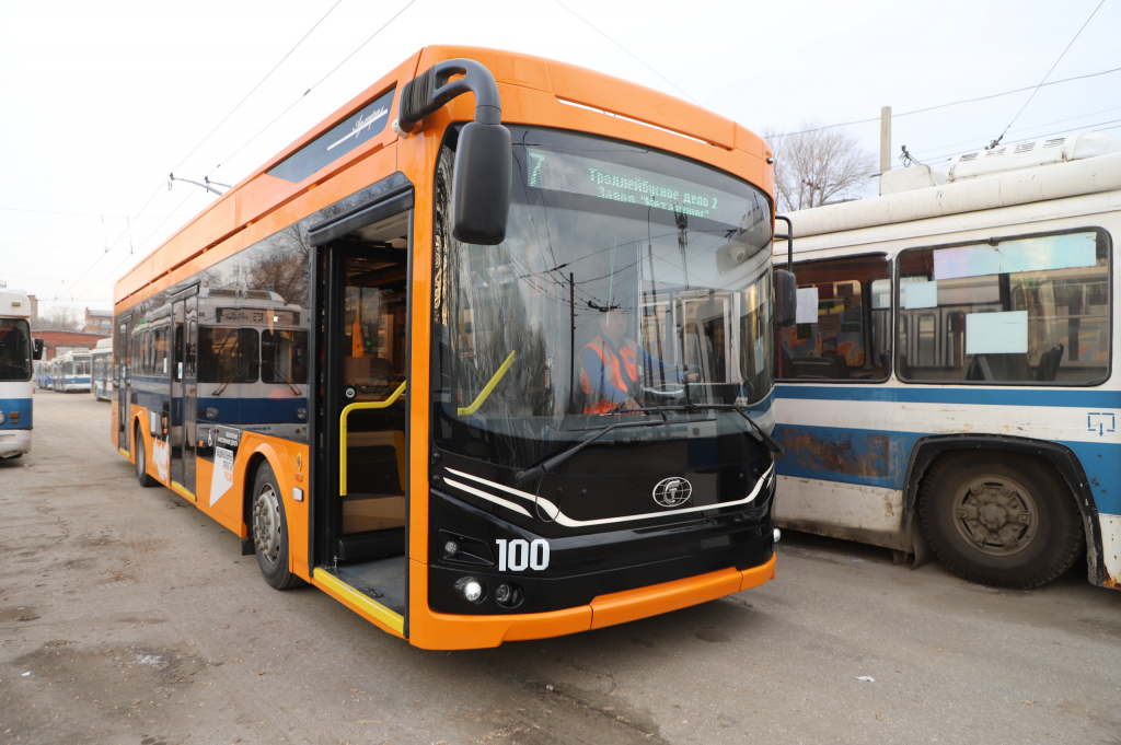 В новых самарских троллейбусах установили 66 валидаторов