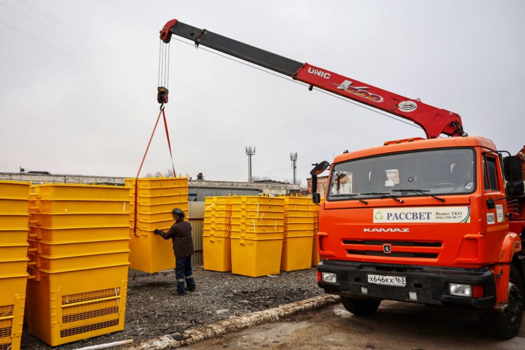 В 2022 году в Самаре установят 1 203 контейнера для раздельного сбора мусора
