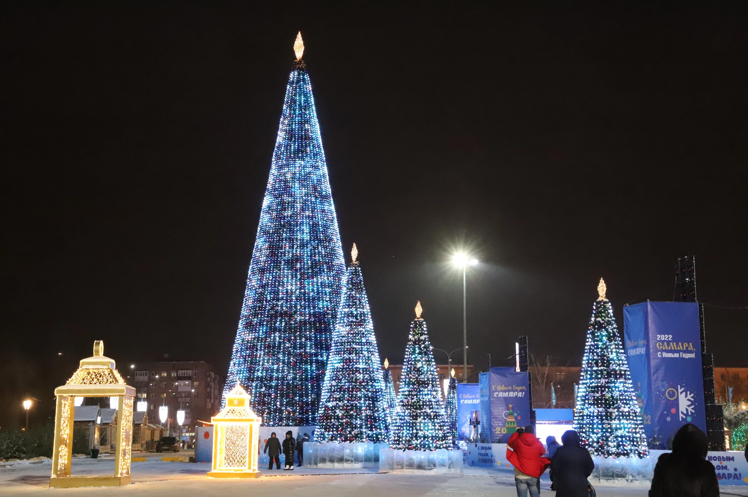 Российский Дед Мороз поздравил самарцев с наступающим Новым годом