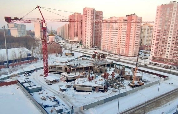 В Волгаре  обустроили фундамент здания будущей поликлиники