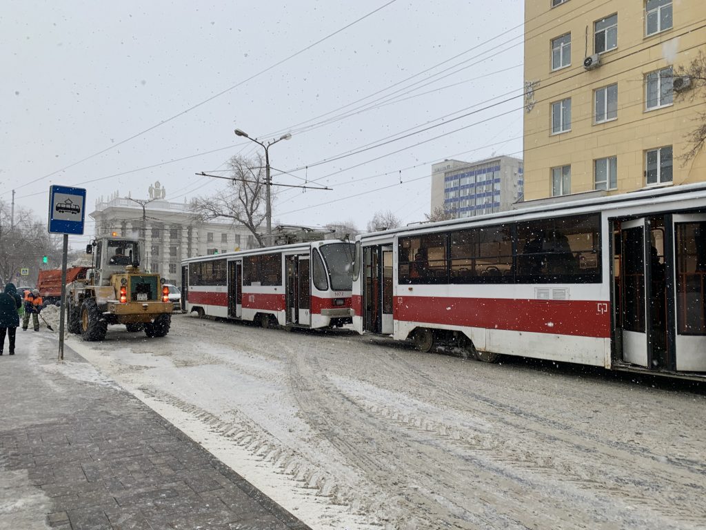 В Самаре проверили, как расчищают от снега улицу Арцыбушевскую