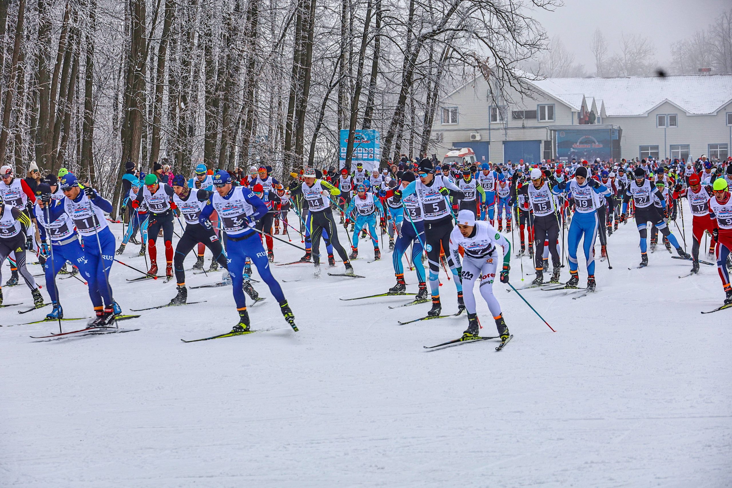 В Самаре завершился лыжный марафон «Сокольи горы»