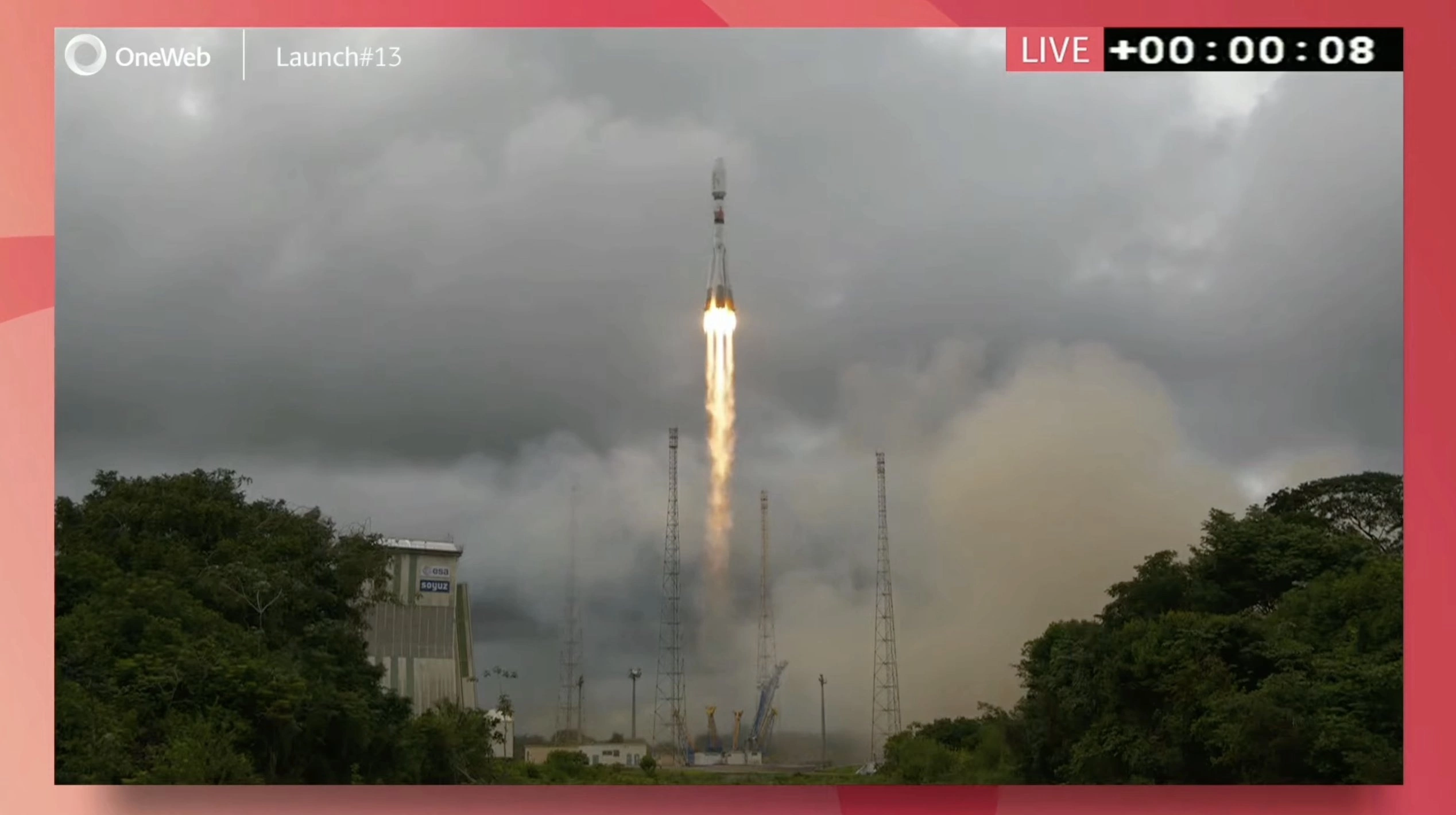 Самарская ракета с 34 спутниками стартовала с космодрома Куру