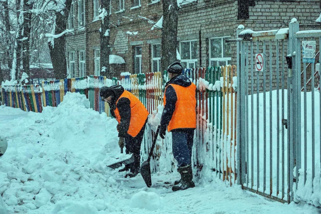 Елена Лапушкина проверила, как убирают снег в Советском районе Самары