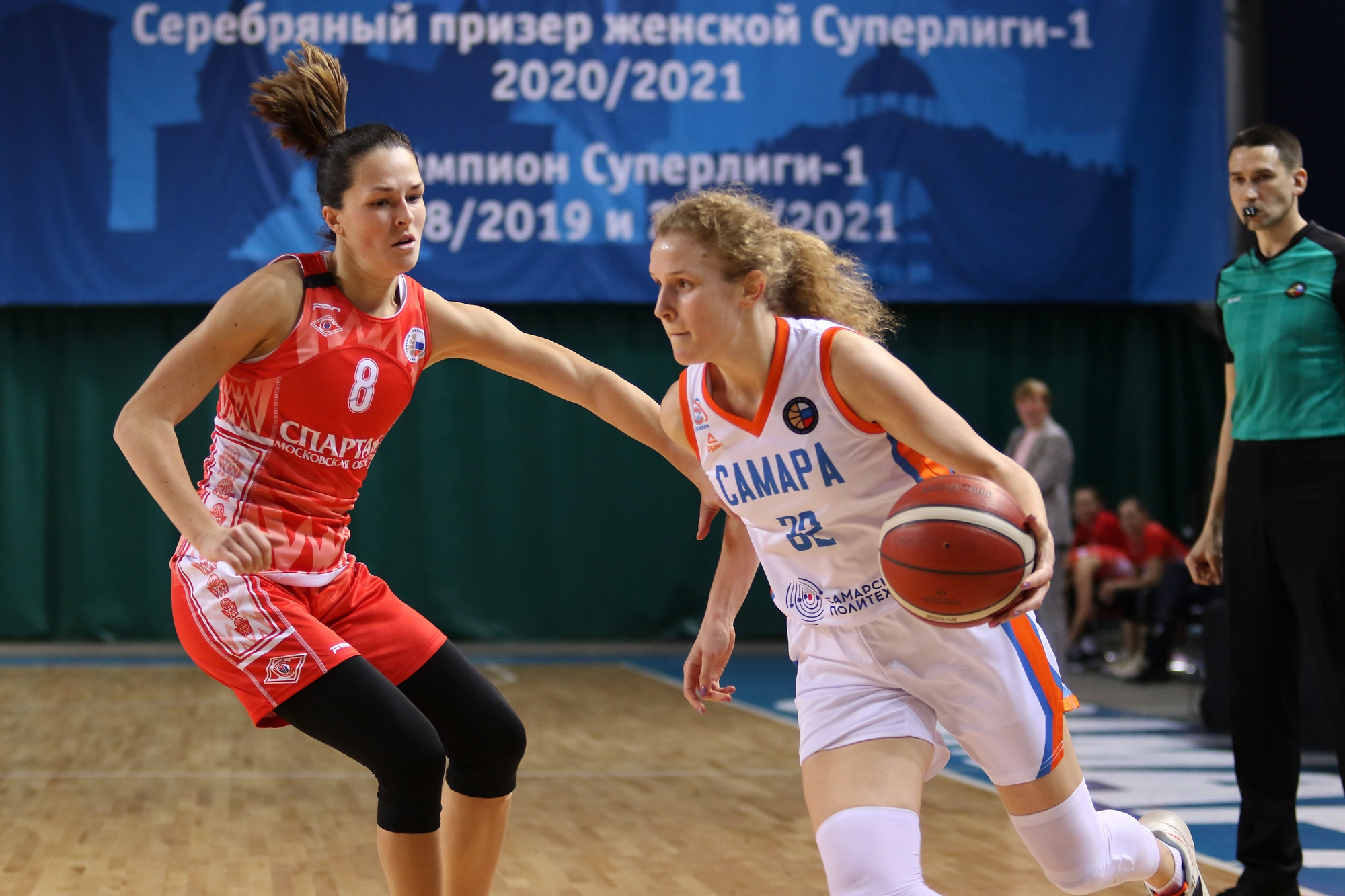 Самарские баскетболистки выиграли матч со «Спартаком»