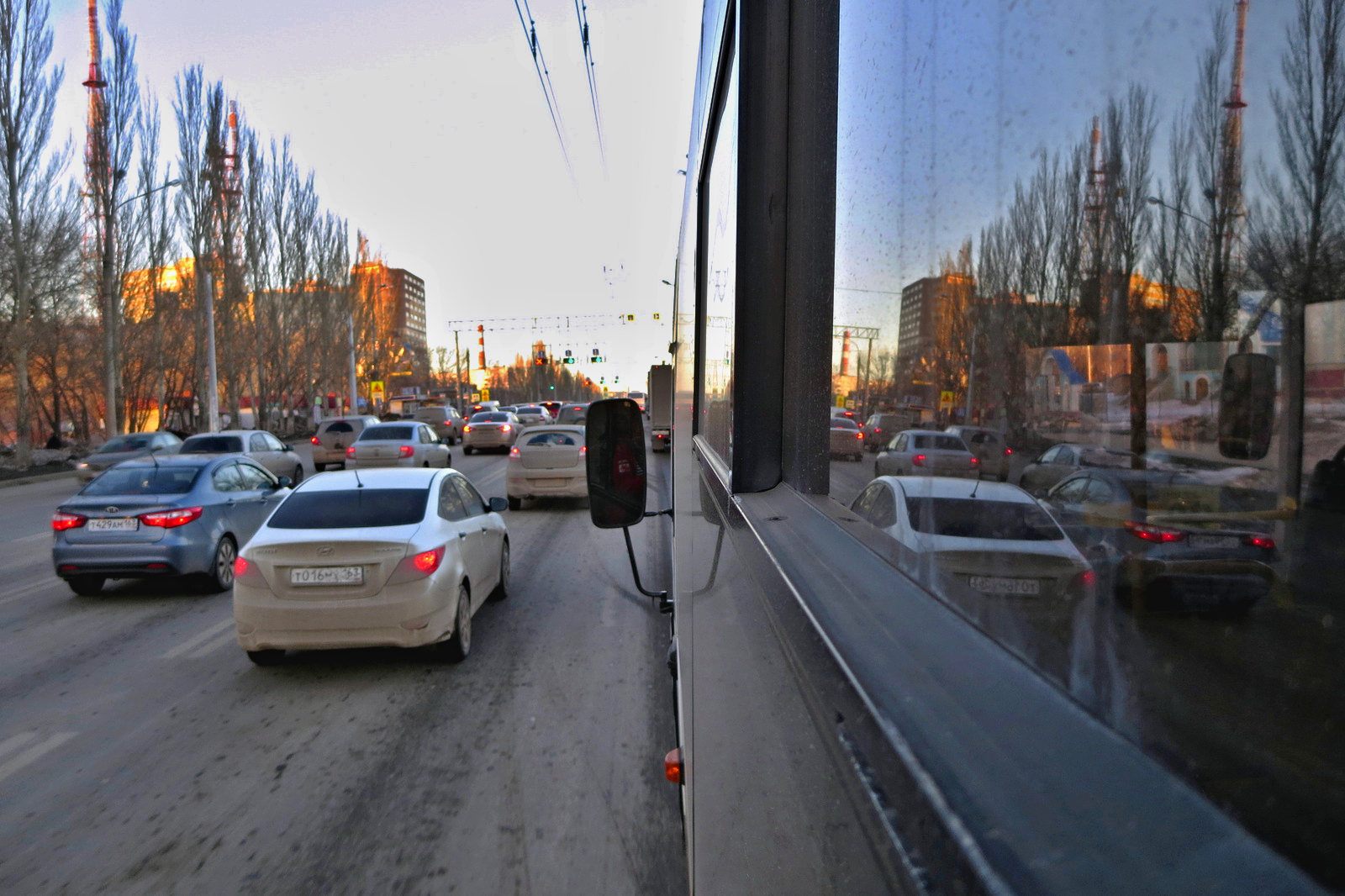 В Самарской области из-за ветра и метели отменили несколько межгородских автобусов