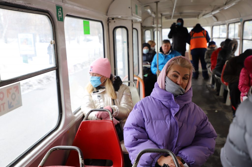 За неделю в общественном транспорте Самары составили 51 протокол на антимасочников