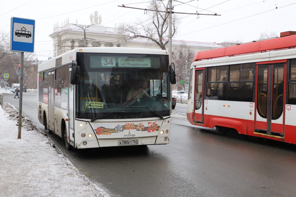 За неделю в общественном транспорте Самары составили 51 протокол на антимасочников